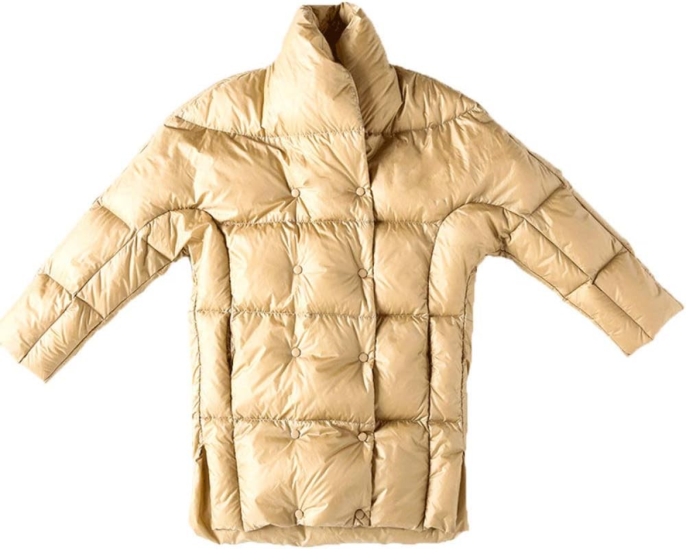 Women'S Down Coat,Winter Ladies Down Jacket Ultralight Warm Short Stand Collar Thicker Jacket Stylish Simple Coat For Girls Outdoor Walking Hike Camp Travel